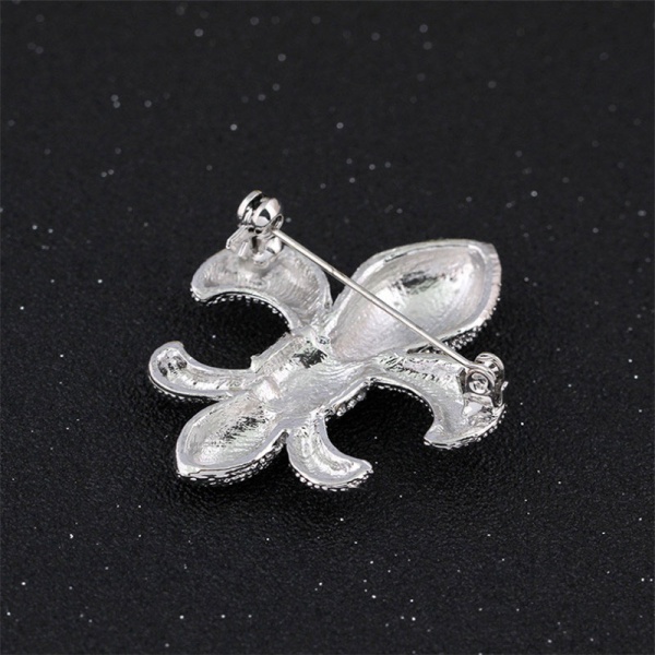 Брошь Геральдична лілія