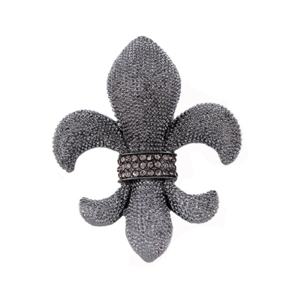 Брошь Геральдична лілія