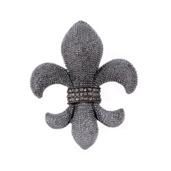 Брошь Геральдическая лилия