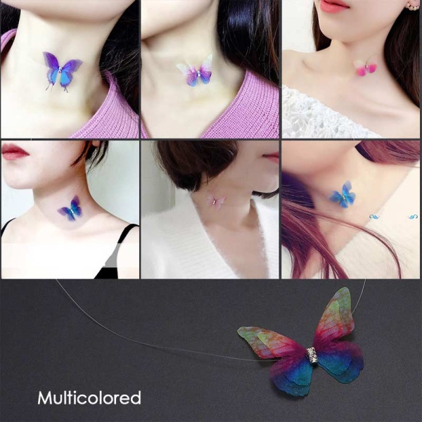 Кулон на леске Бабочка невидимка