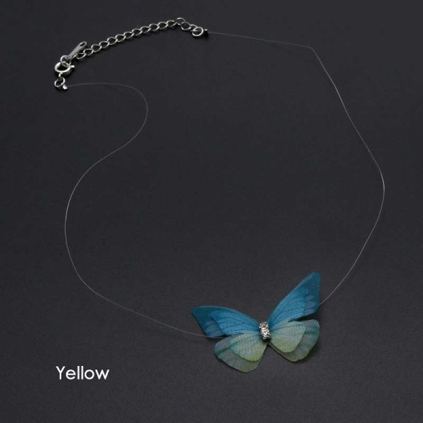 Кулон на леске Бабочка невидимка