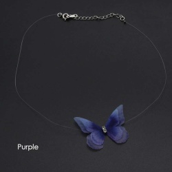 Кулон на леске Бабочка невидимка