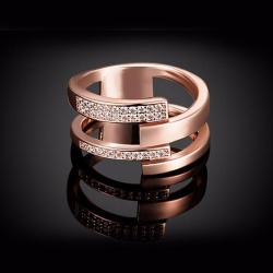 Женское кольцо Rose Gold