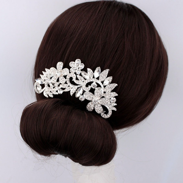 Гребень для волос Свадебный с кристаллами