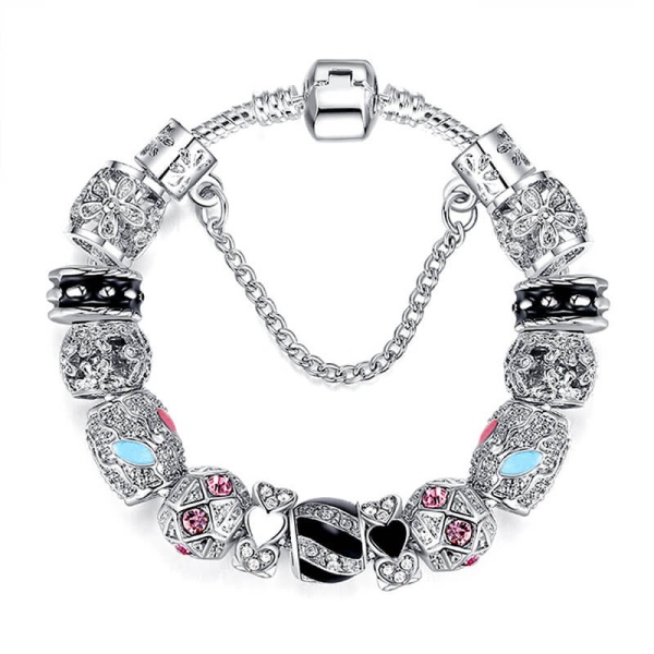 Браслет Пандора Tenderness посеребренный