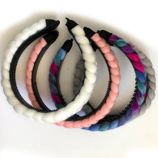 Обруч для волосся Коса канекалон