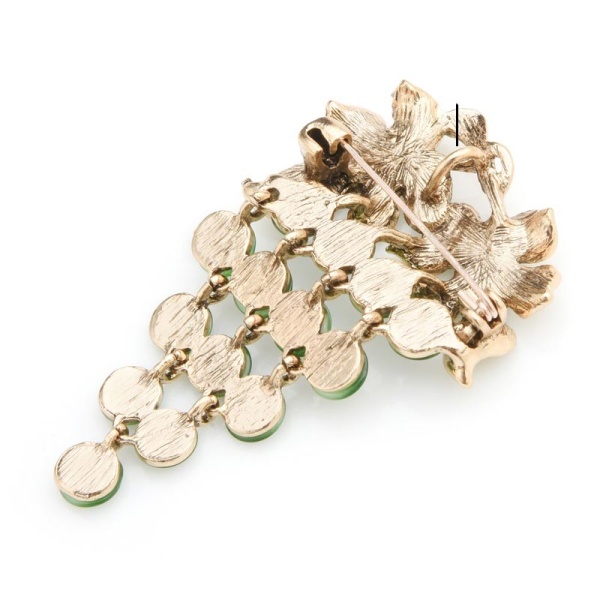 Брошка грона Винограда