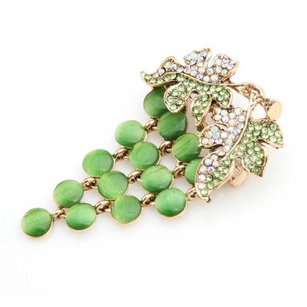 Брошка грона Винограда