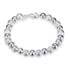 Серебряный браслет Шарики