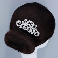 Гребінець для волосся Моніка з кристалами