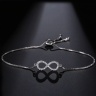 Браслет цепочка Бесконечность