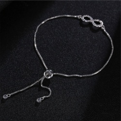 Браслет цепочка Бесконечность