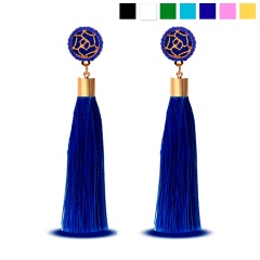 Серьги кисточки Flowers