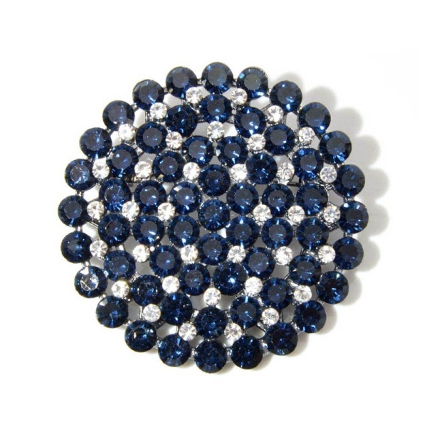 Брошь Поле кристаллов