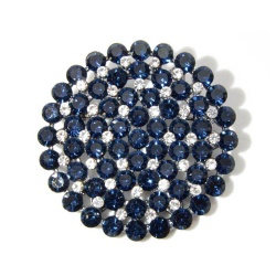 Брошь Поле кристаллов