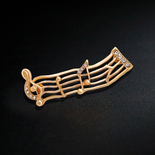 Брошка Нотний стан