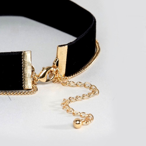 Чокер с крестиком и цепочкой lan-320