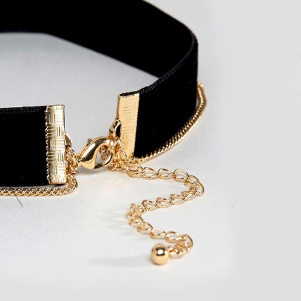 Чокер з хрестиком та ланцюжком lan-320