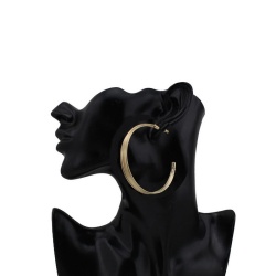 Серьги кольца Струнка