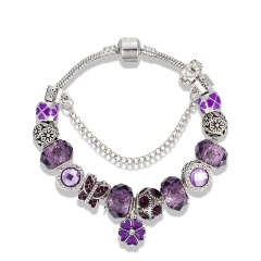 Браслет в стиле пандора кулон Цветок