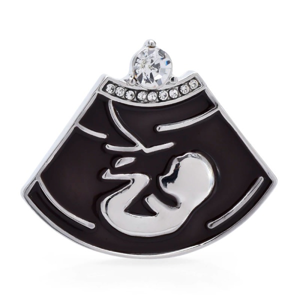 Брошь УЗИ ребенка lan-2781