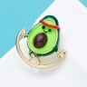 Брошь авокадо на скакалке lan-2782