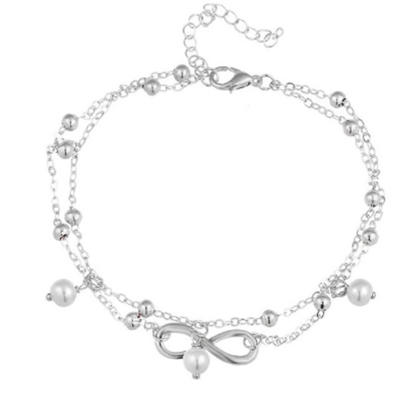 Браслет на ногу Бесконечность