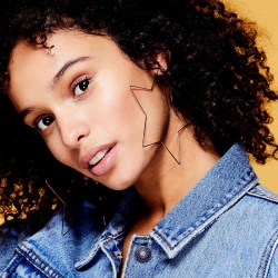 Серьги кольца Звезда