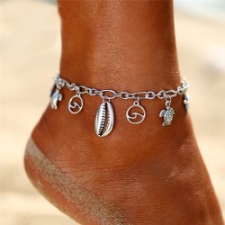 Браслет на ногу Морський мікс lan-3134