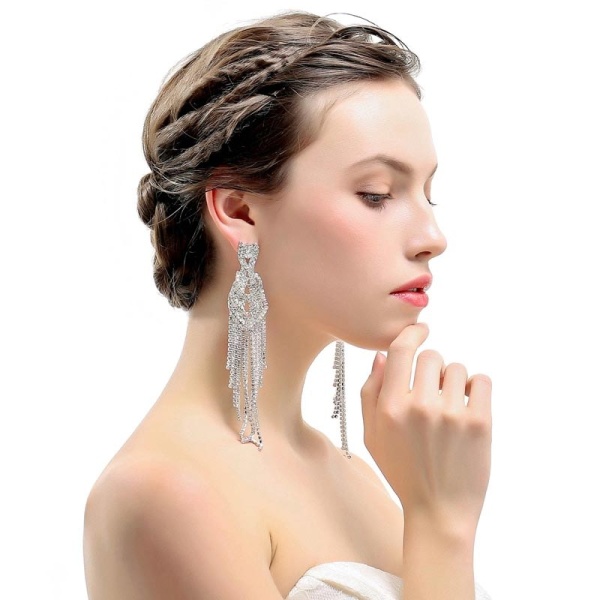 Сережки висюльки lan-3398