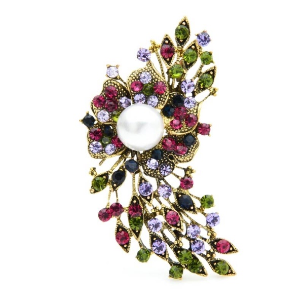 Брошь ветка Величия