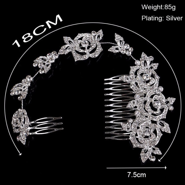 Гребінець для волосся Рожева гілка