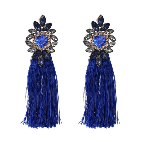 Серьги кисточки Грация