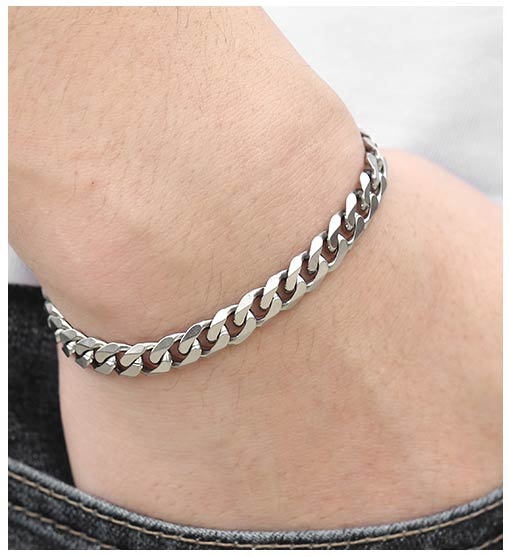 Браслет цепочка из стали lan-3005