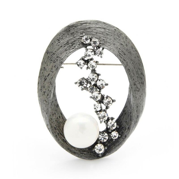 Брошка Овал мінімалізм