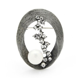 Брошка Овал мінімалізм