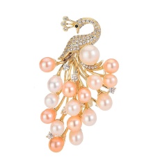 Премиум брошь Павлин lan-3085