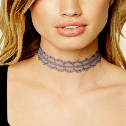 Набір чокерів на шию на день 7 штук lan-496