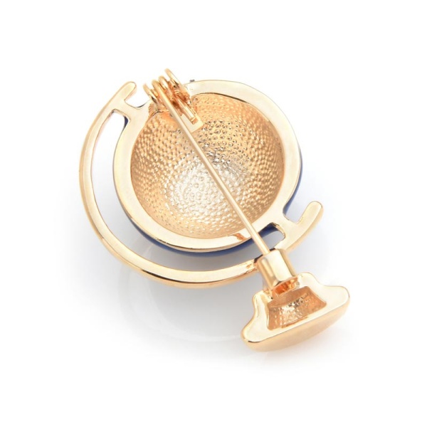 Брошь Глобус