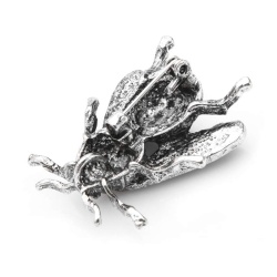 Брошка муха крила з черепашки