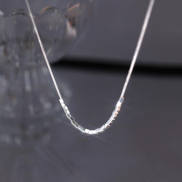 Цепочка мелкие кубики