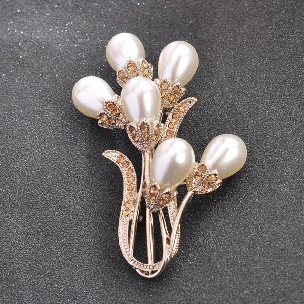 Брошь веточка Вербы Котики lan-2986