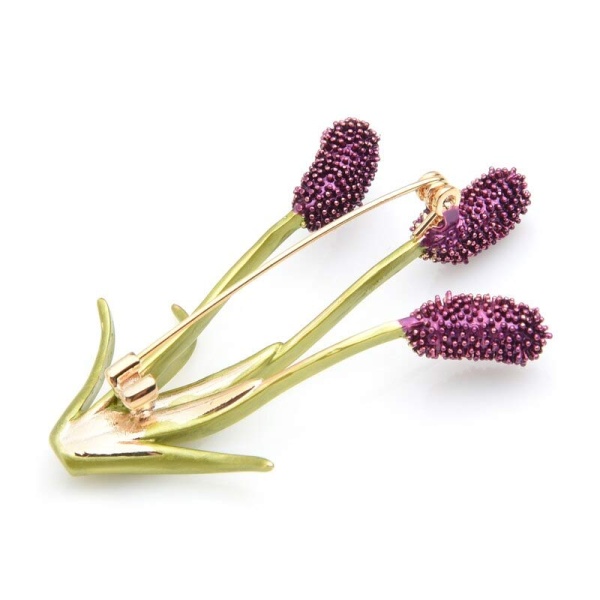 Брошь цветок Лисий Хвост