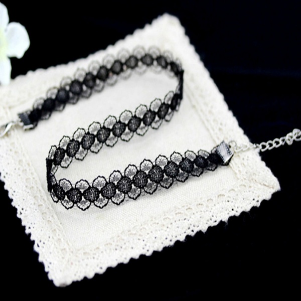 Чокер кружевной lan-331