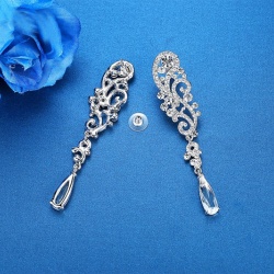 Сережки з камінням Марісіо