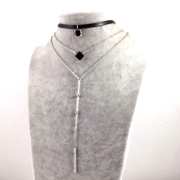 Чокер на шею с цепочкой lan-332