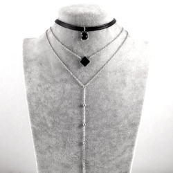 Чокер на шию з ланцюжком lan-332