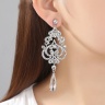 Свадебные серьги образ Невесты