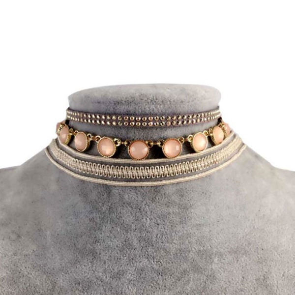 Чокер на шею lan-333 набор из 3 штук