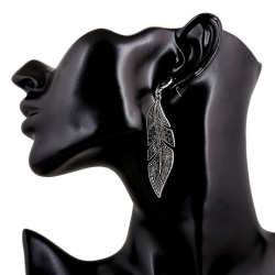 Серьги в бохо стиле Винтажные перья